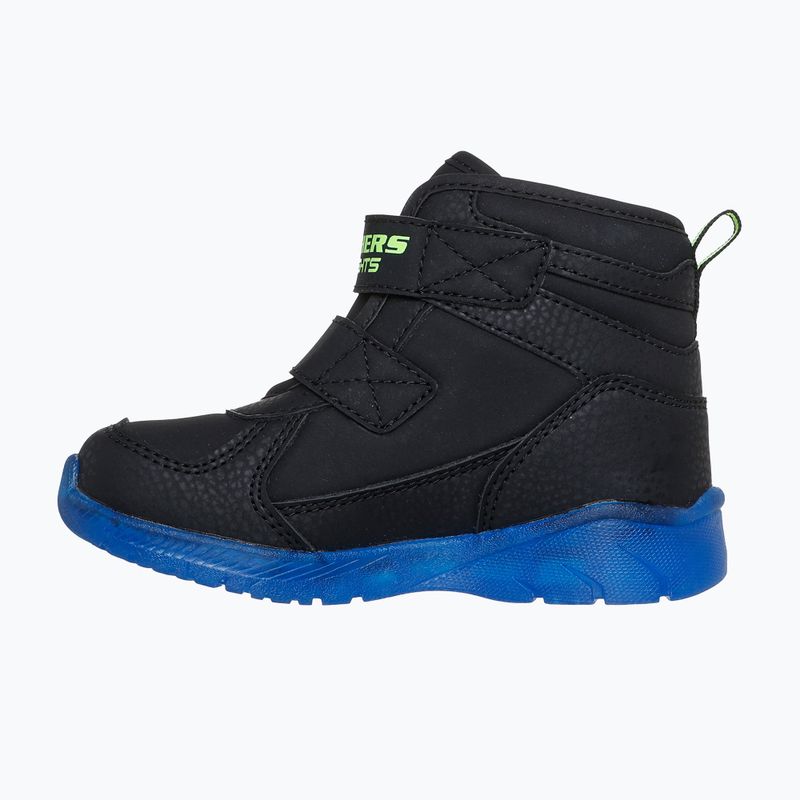 Dětské boty SKECHERS Illumi-Brights Splash Beams black/blue/lime 11