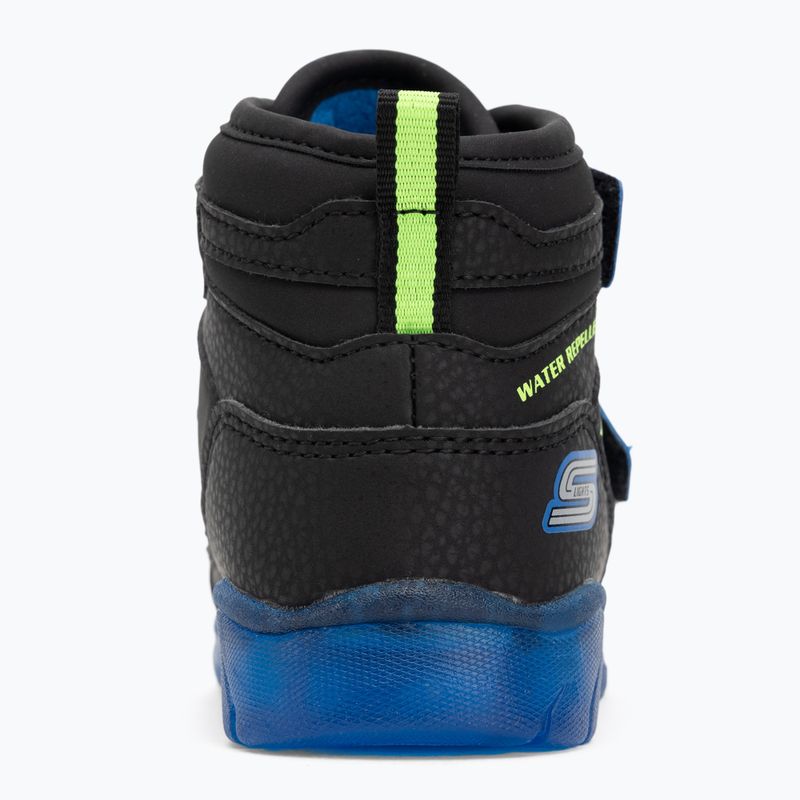 Dětské boty SKECHERS Illumi-Brights Splash Beams black/blue/lime 6