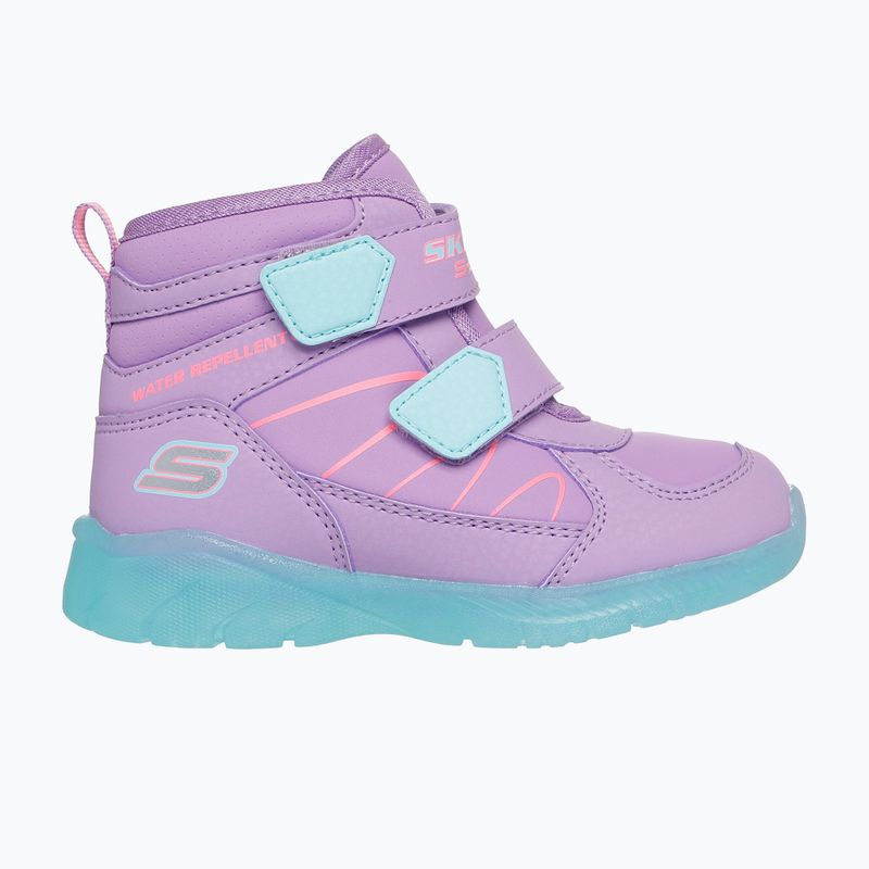 Dětské boty SKECHERS Illumi-Brights Polar Steppers lavander/multi 10