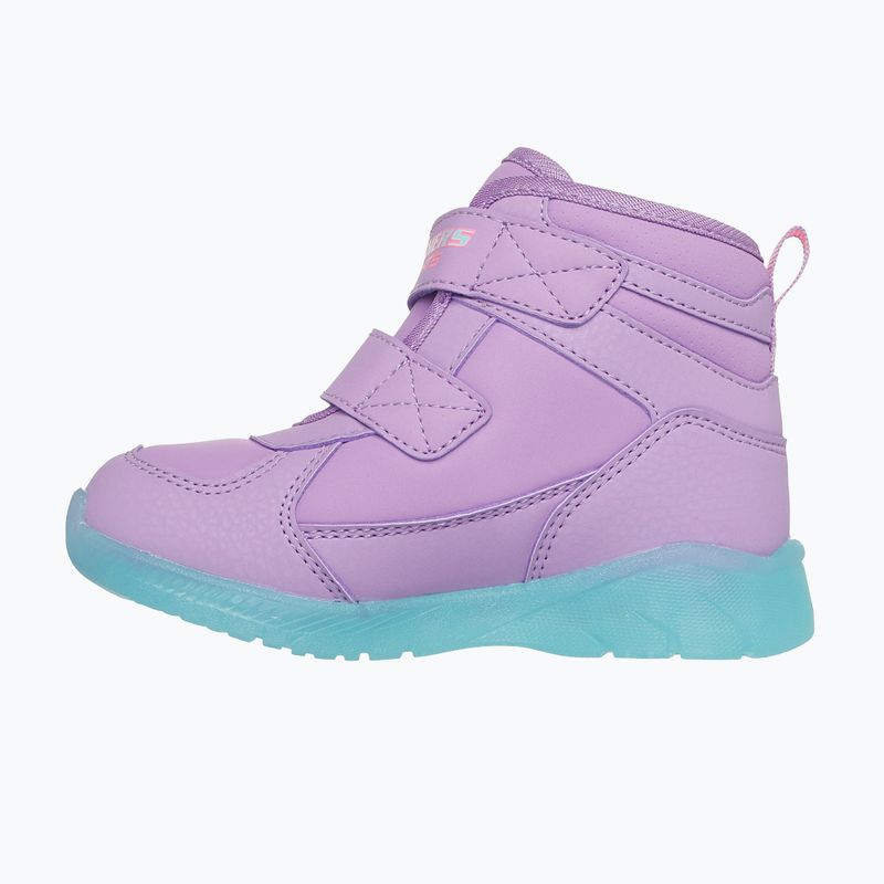 Dětské boty SKECHERS Illumi-Brights Polar Steppers lavander/multi 11