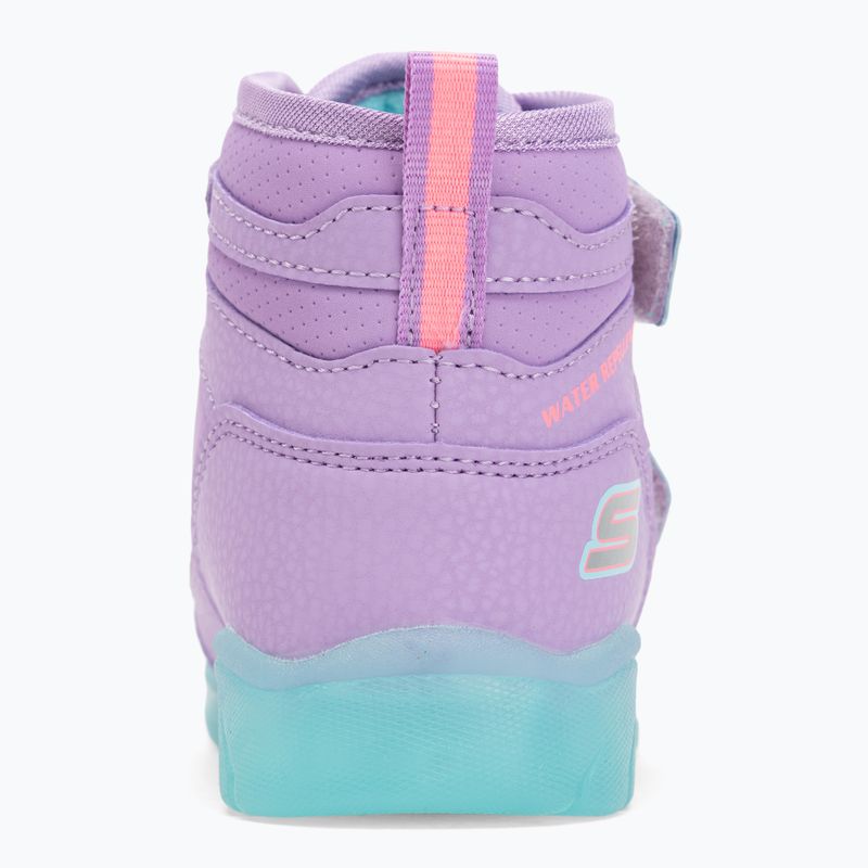 Dětské boty SKECHERS Illumi-Brights Polar Steppers lavander/multi 6