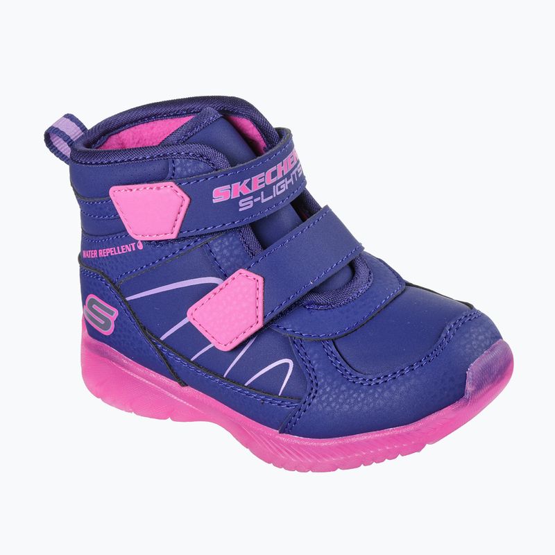 Dětské boty SKECHERS Illumi-Brights Polar Steppers navy/multi 9