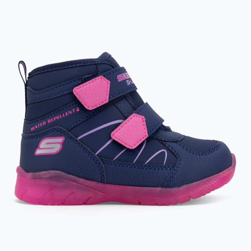 Dětské boty SKECHERS Illumi-Brights Polar Steppers navy/multi 2