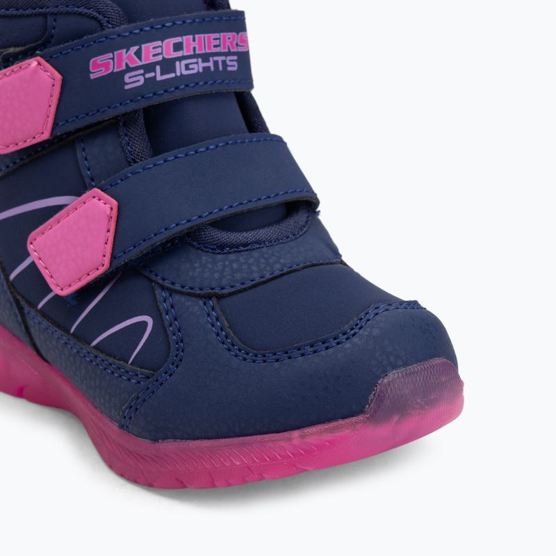 Dětské boty SKECHERS Illumi-Brights Polar Steppers navy/multi 7