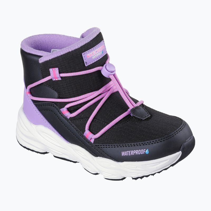 Dětské sněhule SKECHERS Turbo Tread Black