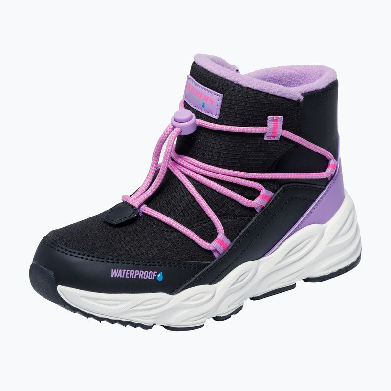 Dětské sněhule SKECHERS Turbo Tread Black 4