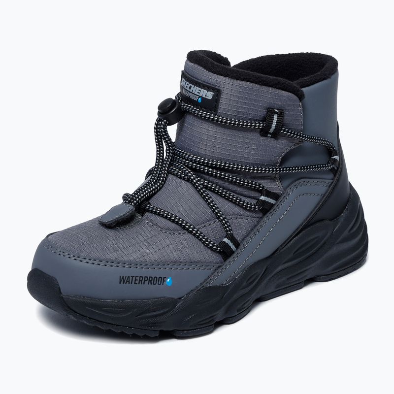 Dětské zimní boty SKECHERS Turbo Tread Storm Glider gray 4
