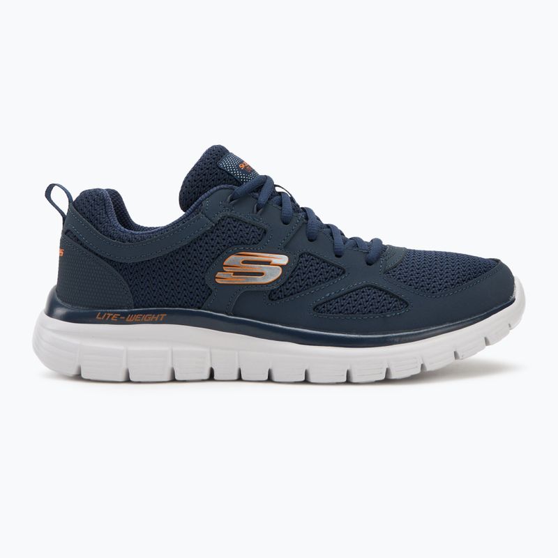 Pánské boty SKECHERS Burns Agoura navy/orange 2