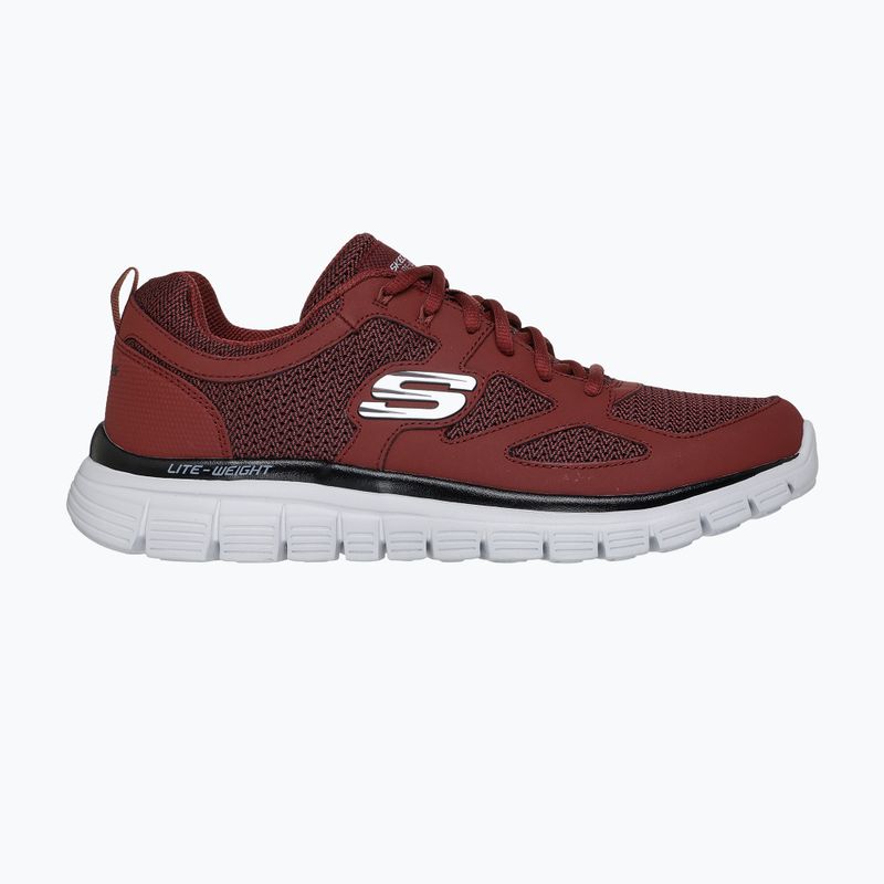 Pánské boty SKECHERS Burns Agoura burgundy 2