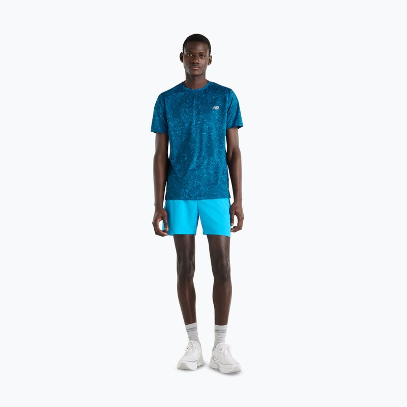 Pánské tričko na lezení New Balance Essentials Printed T-Shirt streamsong 2