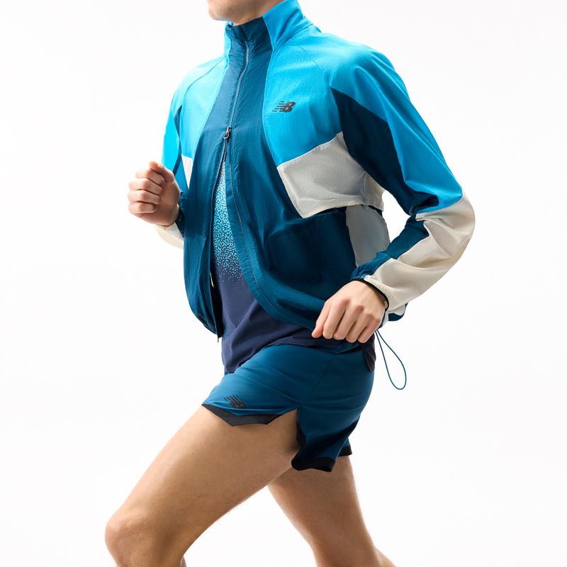 Pánské běžecké šortky New Balance Run Essentials 5" Short streamsong 11