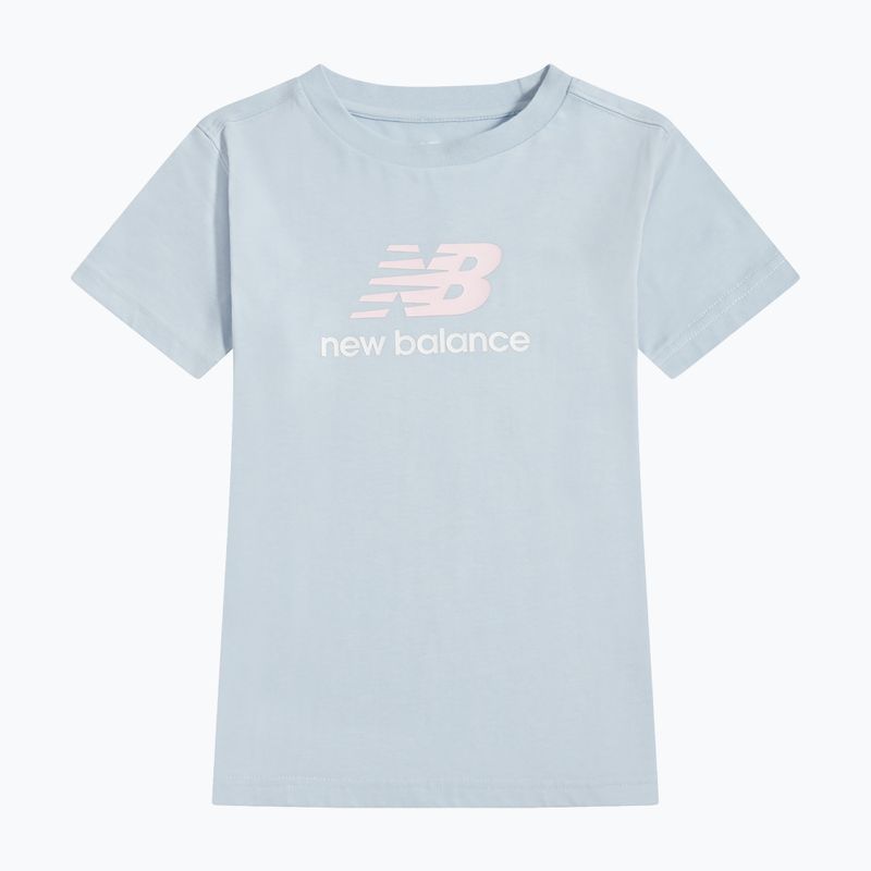 Dětské tričko New Balance Jersey Stacked Logo Tee oxford blue