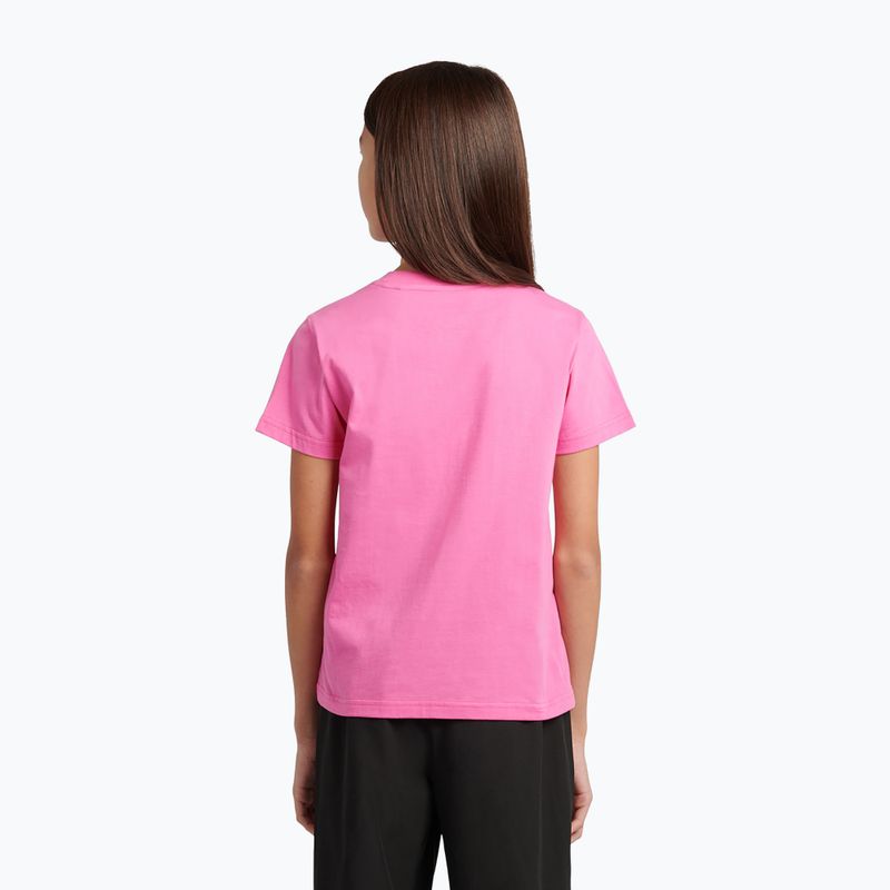Dětské tričko New Balance Jersey Stacked Logo Tee pink satin 3
