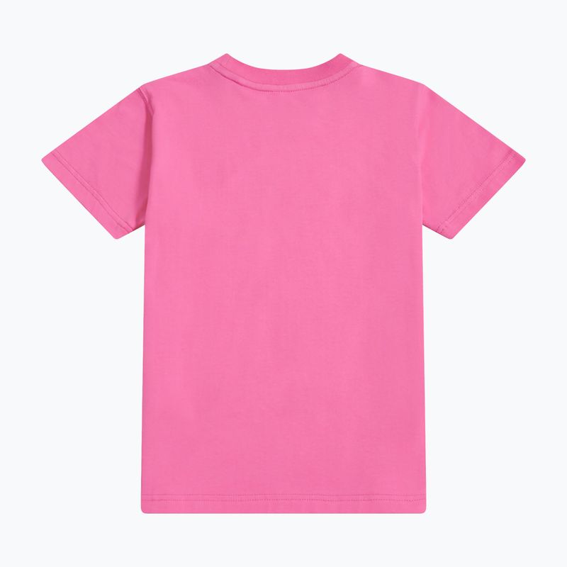 Dětské tričko New Balance Jersey Stacked Logo Tee pink satin 7
