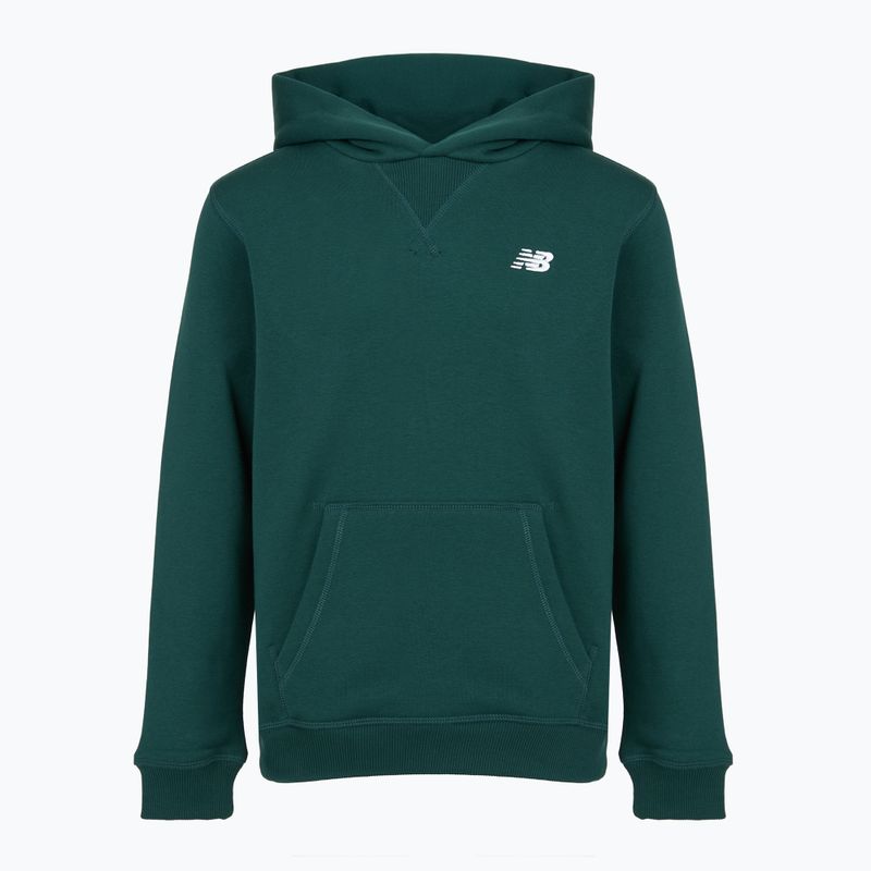 Dětská mikina New Balance Brush Back Small Logo Hoodie medusa green 6