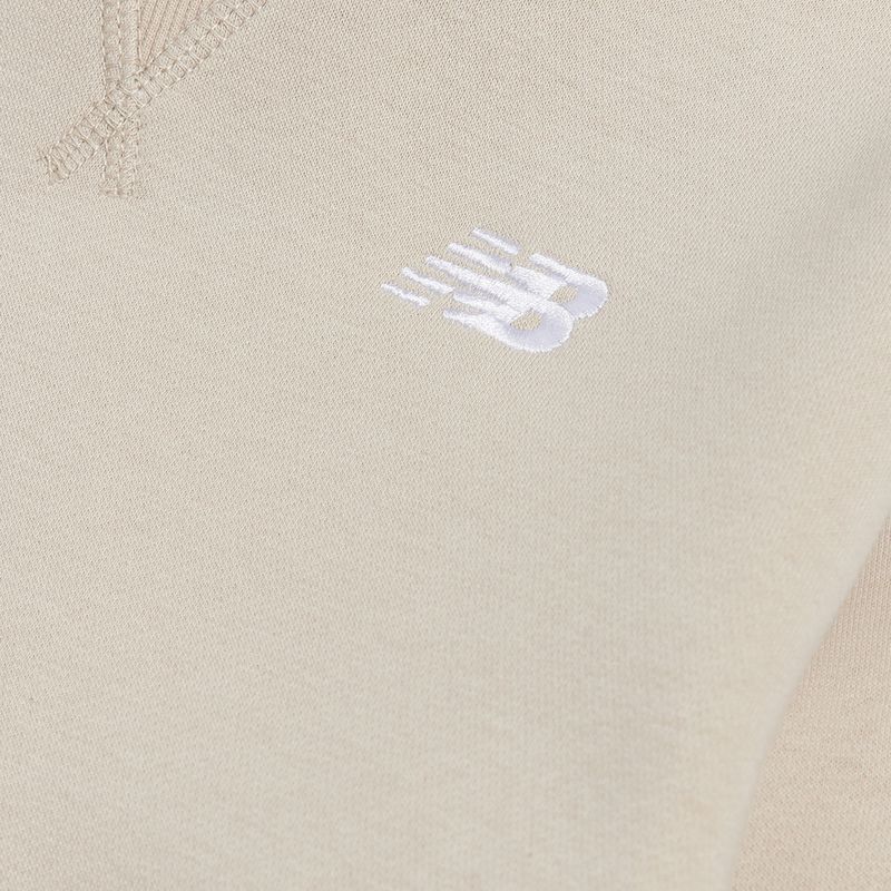Dětská mikina New Balance Brush Back Small Logo Hoodie timberwolf 3
