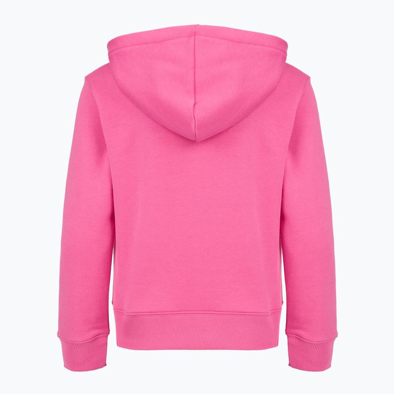 Dětská mikina New Balance FT Stacked Logo Hoodie pink satin 8