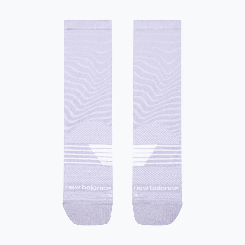 Ponožky New Balance Pro Run Cushion Crew smoked violet 2