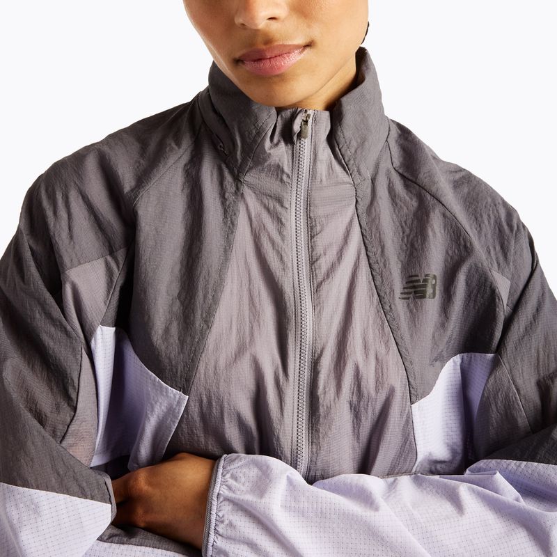 Dámská běžecká bunda New Balance Reflective RC Jacket neptune grey 4
