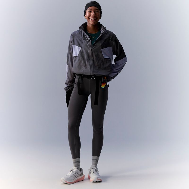 Dámská běžecká bunda New Balance Reflective RC Jacket neptune grey 7