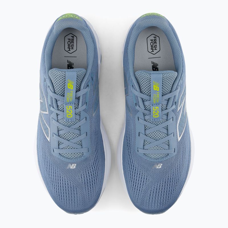 Pánské běžecké boty New Balance Fresh Foam 520's V9 zinc blue/light arctic grey/silver metallic 7