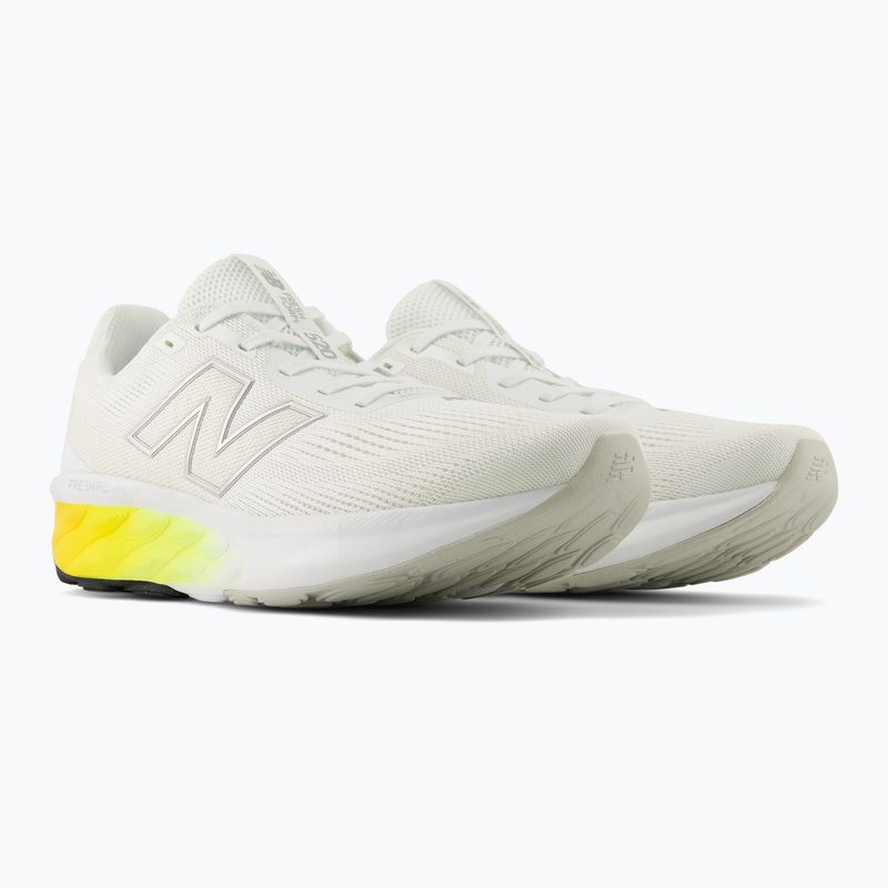 Pánské běžecké boty New Balance Fresh Foam 520's V9 white/silver metallic/satsuma orange 4