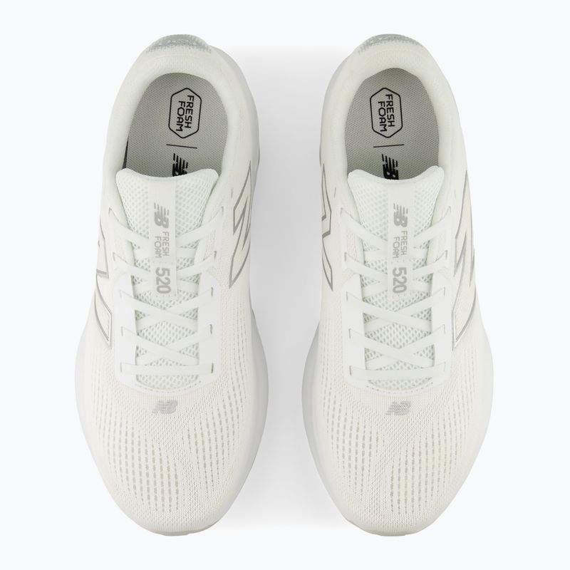 Pánské běžecké boty New Balance Fresh Foam 520's V9 white/silver metallic/satsuma orange 7