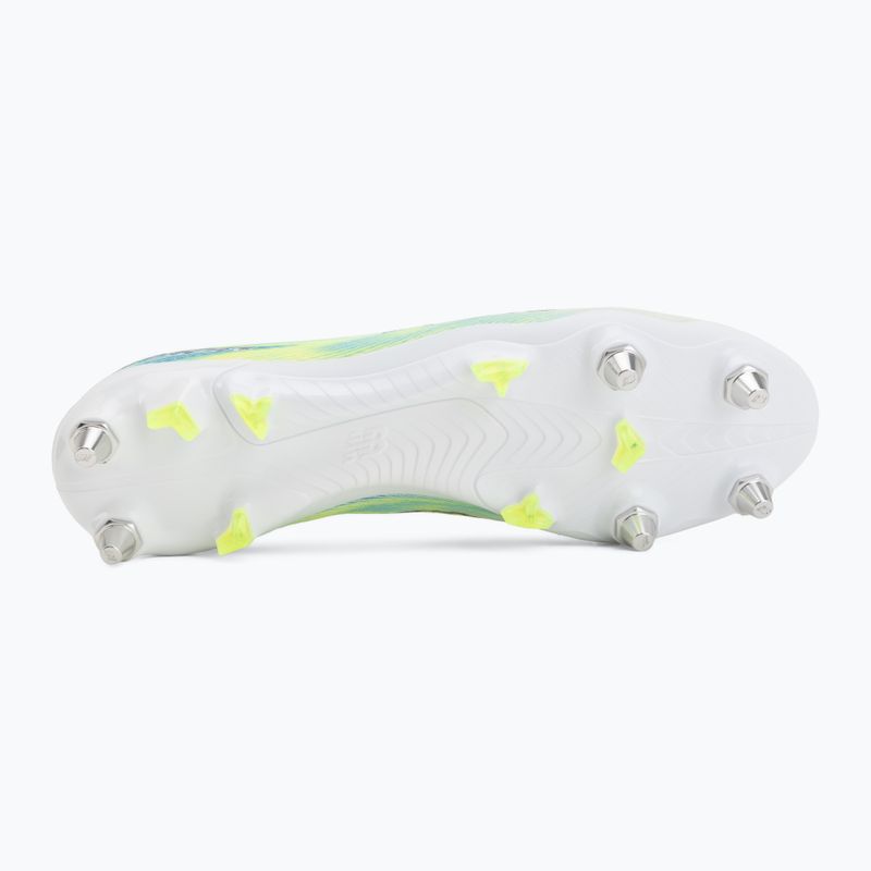 Kopačky New Balance Furon Elite V9 SG white/alkaline green 4