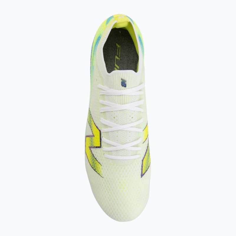 Kopačky New Balance Furon Elite V9 SG white/alkaline green 5