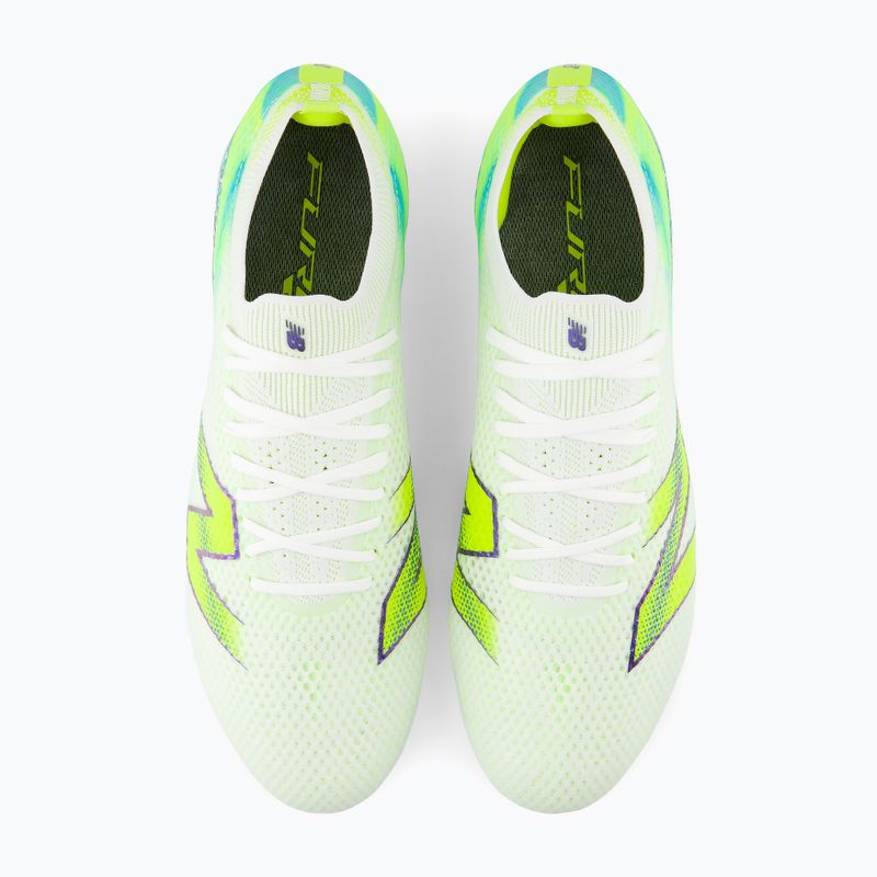 Kopačky New Balance Furon Elite V9 SG white/alkaline green 5
