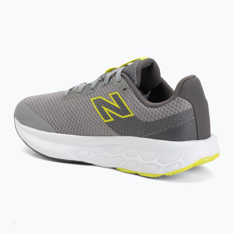 Dětské běžecké boty New Balance 520's Lace V9 grey matter/Ssate grey/alkaline green 3