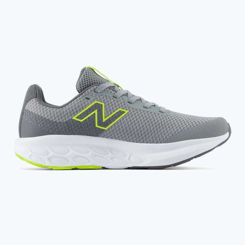 Dětské běžecké boty New Balance 520's Lace V9 grey matter/Ssate grey/alkaline green 3