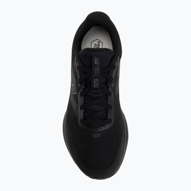 Dětské běžecké boty New Balance 520's Lace V9 black/black/black 5