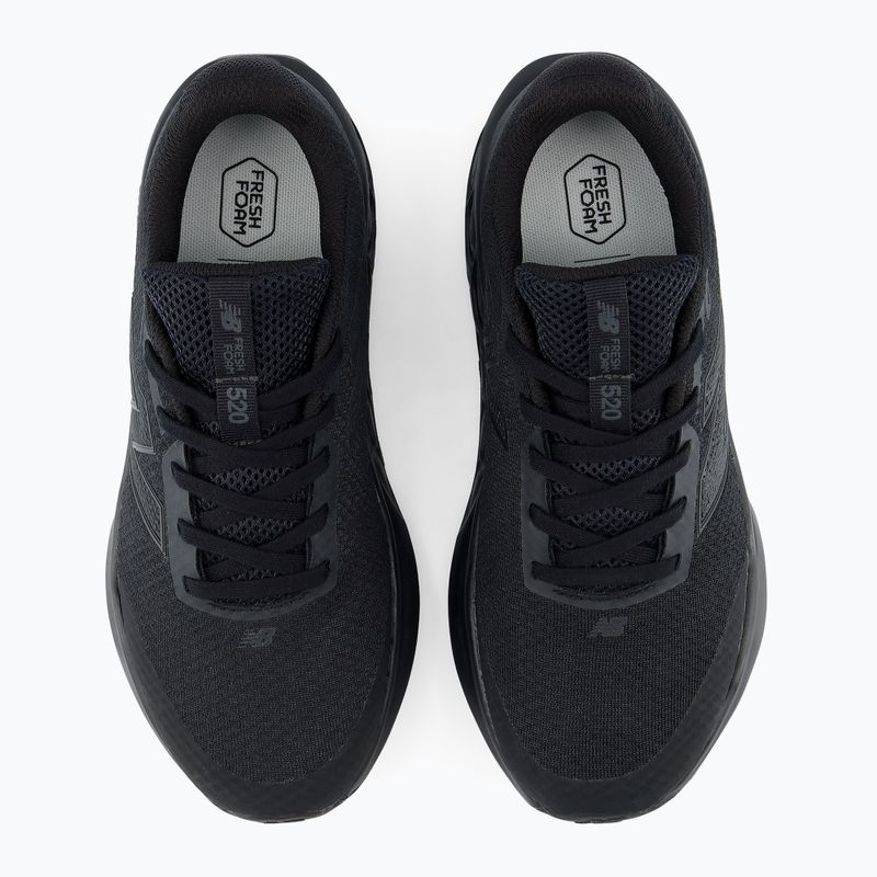 Dětské běžecké boty New Balance 520's Lace V9 black/black/black 7