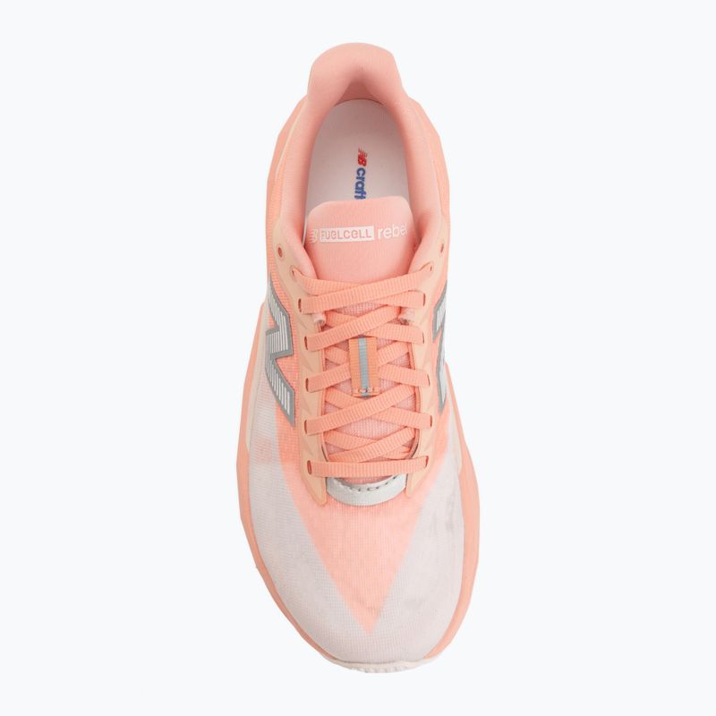 Dámské běžecké boty New Balance FuelCell Rebel V5 pink lemonade/pink salt 5