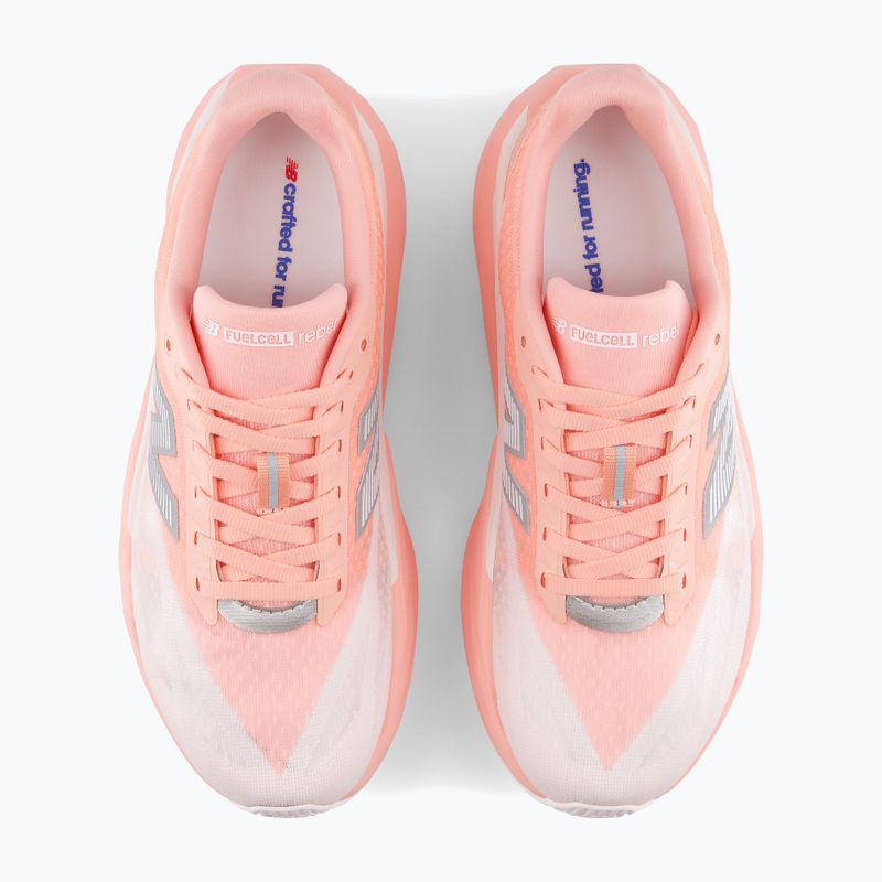 Dámské běžecké boty New Balance FuelCell Rebel V5 pink lemonade/pink salt 5