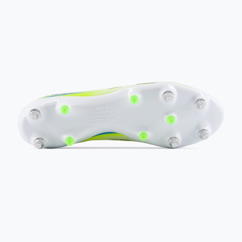 Kopačky New Balance Furon Pro V9 SG white/alkaline green 4