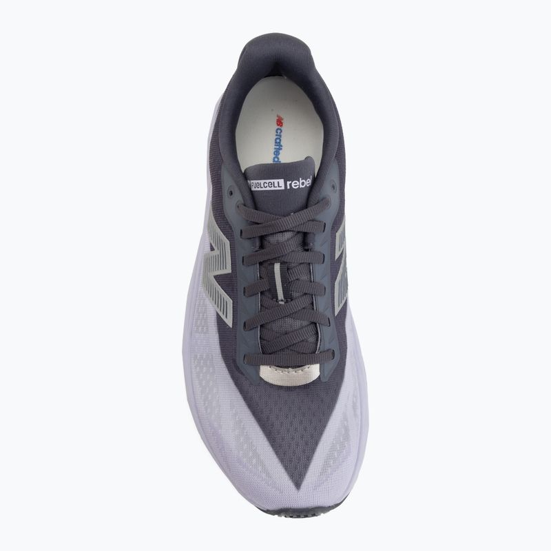 Dámské běžecké boty New Balance FuelCell Rebel V5 meteorite/smoked violet 5