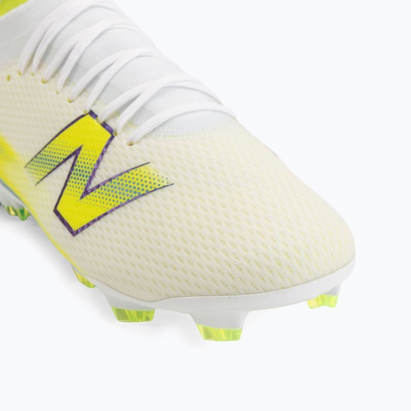 Kopačky New Balance Furon Team V9 FG white/alkaline green 7