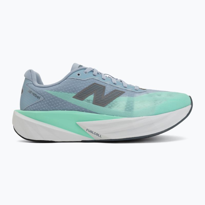 Pánské běžecké boty New Balance FuelCell Rebel V5 light arctic grey/bright mint 2