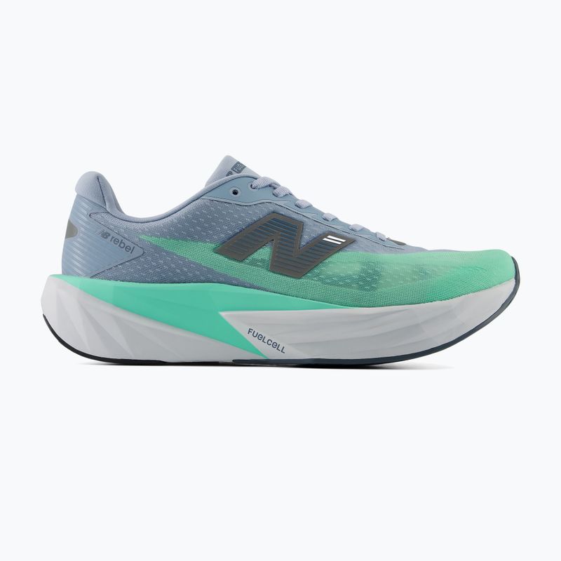Pánské běžecké boty New Balance FuelCell Rebel V5 light arctic grey/bright mint 2