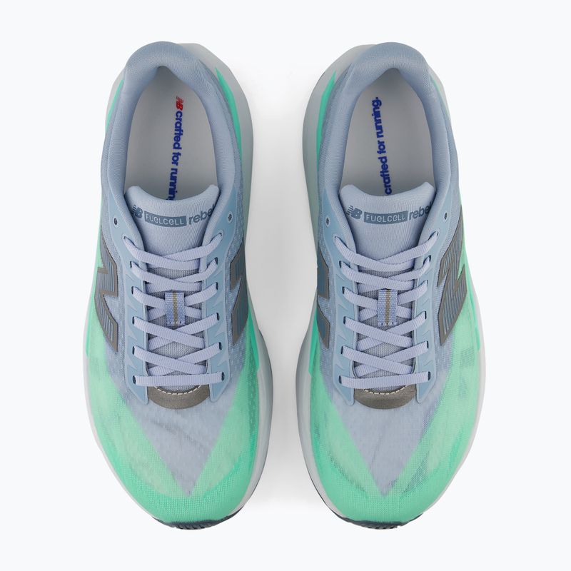 Pánské běžecké boty New Balance FuelCell Rebel V5 light arctic grey/bright mint 5