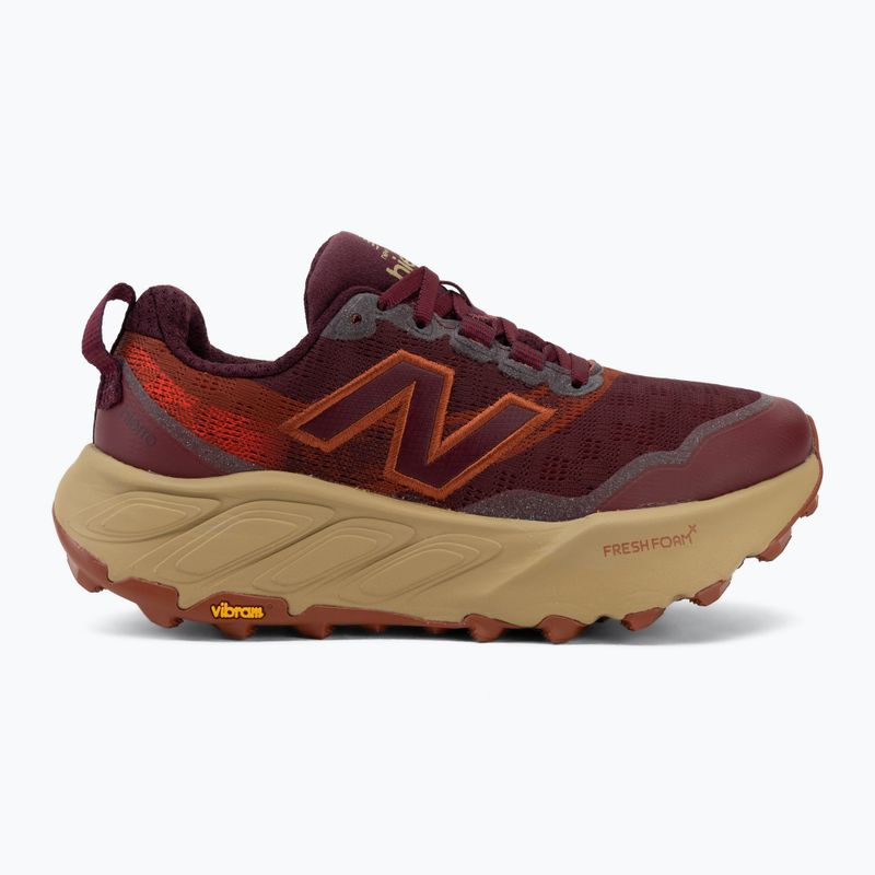Pánské běžecké boty New Balance Fresh Foam X Hierro V9 mulled wine/neo flame 2