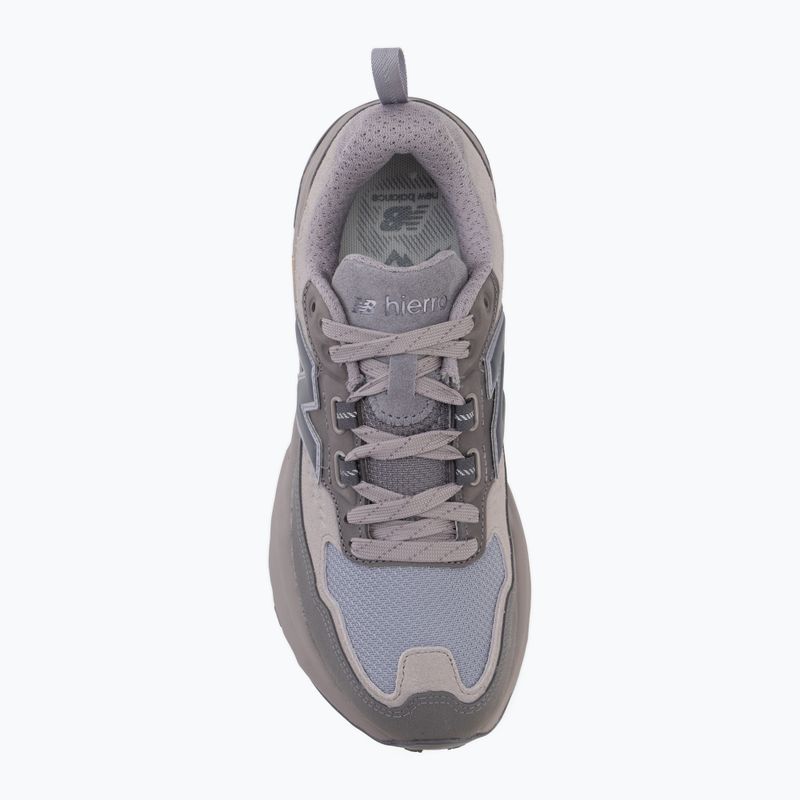 Dámské běžecké boty New Balance Hierro Trek Nubuck Vamp V9 truffle salt/off-line grey 5