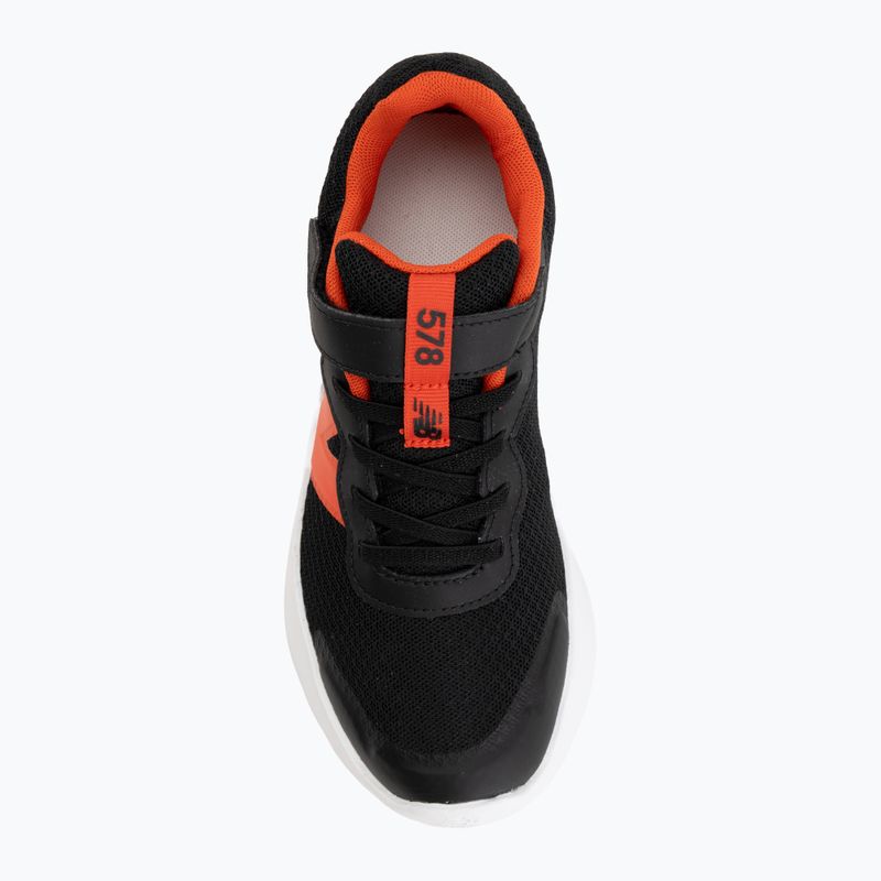Dětské boty do vody New Balance 578's V1 black/neo flame 5