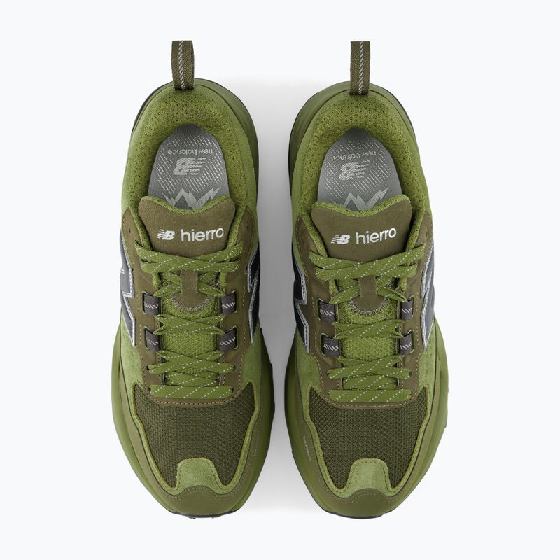 Pánské běžecké boty New Balance Hierro Trek V9 sport green/dark moss 4