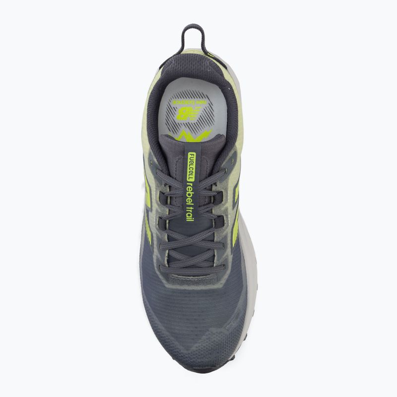 Pánské běžecké boty New Balance Rebel Trail V1 arctic grey/alkaline green 5