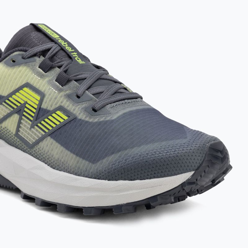 Pánské běžecké boty New Balance Rebel Trail V1 arctic grey/alkaline green 7