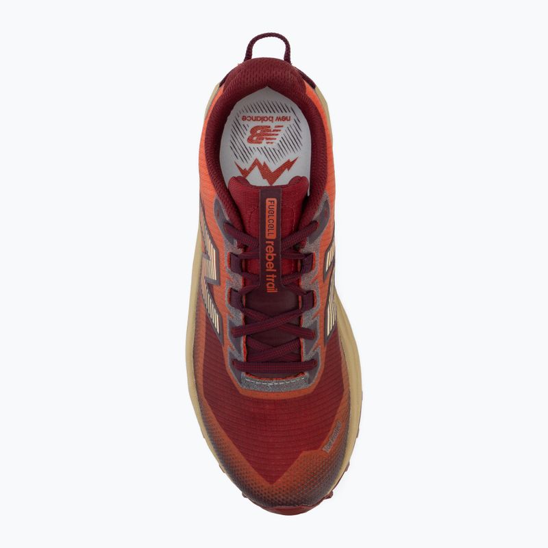 Pánské běžecké boty New Balance Rebel Trail V1 maple/neo flame 5