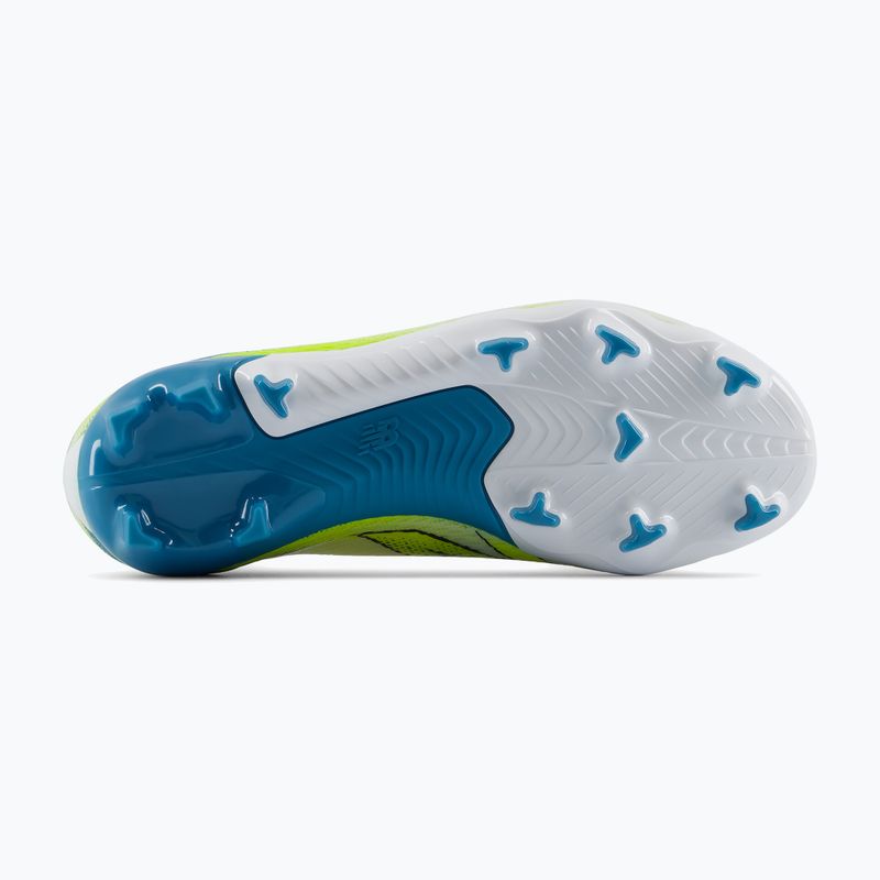 Dětské kopačáky New Balance Furon Team V9 FG white/alkaline green 5